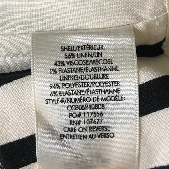 alice + olivia Black and White Striped Jumpsuit Spaghetti Strap Summer Romper 0 - Picture 8 of 12